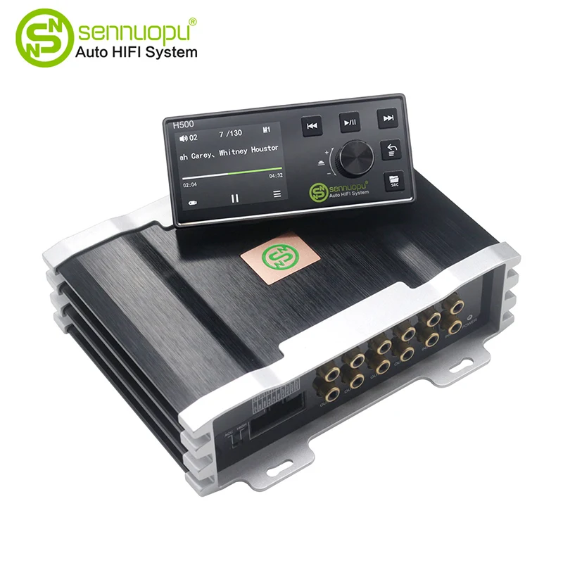 CAR DSP protsessor 4 CH AMP 8 CH digitaalsed heliprotsessorid